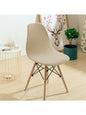 Decobites Waterproof Eames Chair Cover - Stretch Solid Color Seat Case, Removable Office Protector