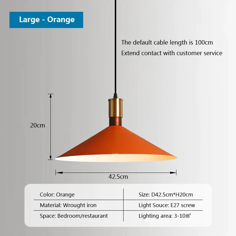 DecorBites™ Industrial Loft Pendant Lamps Iron Chandeliers for Home, Restaurant & Living Room