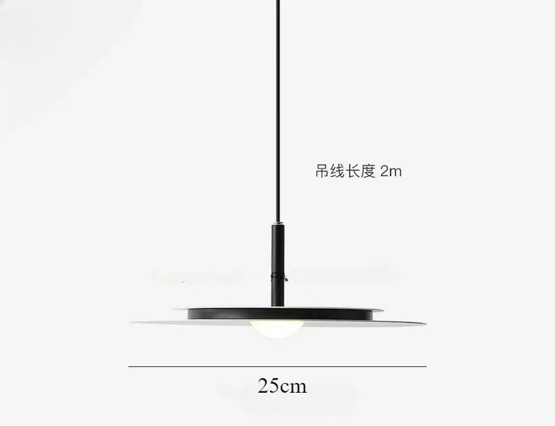 DecorBites™ Flying Saucer LED Chandelier: Nordic Modern Kitchen Bedroom Decorative Lighting Lamp