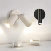 Lámpara de pared LED de aluminio dorado Decorbites™ giratoria para dormitorio, sala de estar y oficina