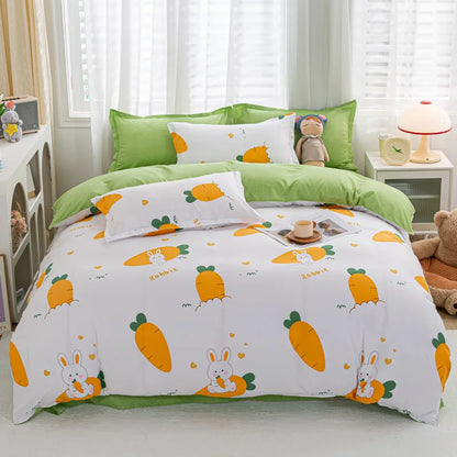DecorBites™ Animal Pattern Bedding Set - King/Queen Size Quilt Set for Comfortable Home.