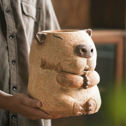 DecorBites™ Handmade Refractory Carbon Oven Surrounding Stove Electric Ceramic Stove