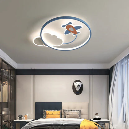 ثريا سقف LED لغرفة الأطفال من DecorBites™، مصباح معلق حديث لغرفة الدراسة