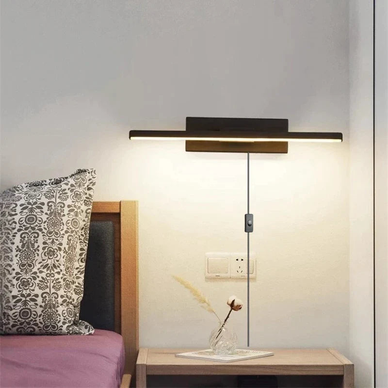 DecorBites™ LED Wall Sconce Rotatable Bedside Lamp for Bedroom & Living Room