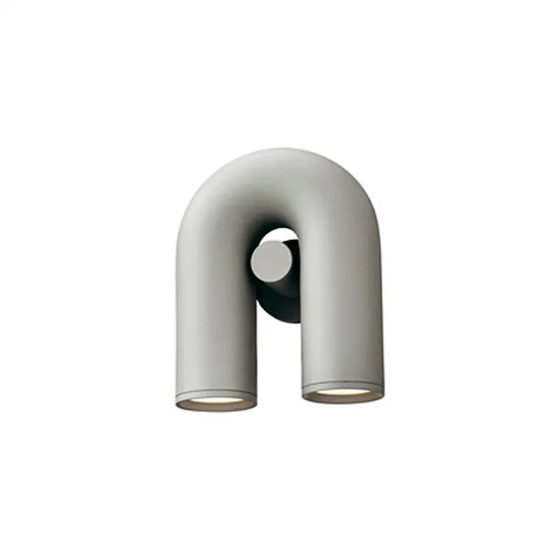 DecorBites™ Cirkus Tube Wall Lamp: Minimalist U-shaped Wall Sconce for Bedside Reading and Decor.