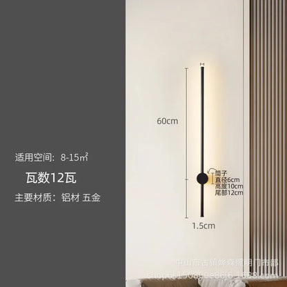 DecorBites™ LED Strip Wall Lamp for Creative Staircase Aisle Background Wall Lighting