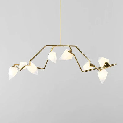 DecorBites™ Gold Chandeliers: Luxurious Lighting for Indoor Living Space & Restaurant Decoration