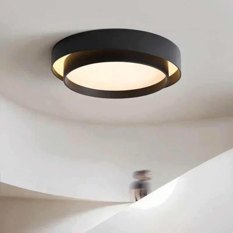 DecorBites™ LED Ceiling Light Modern Minimalist Indoor LightingFixture White Black Grey