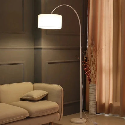 DecorBites™ Adjustable LED Floor Lamp with Marble Base for Home Decor