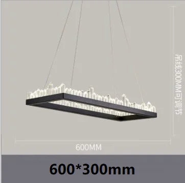 Lámparas colgantes LED de cristal DecorBites™: Lámpara industrial moderna en oro y negro para una iluminación elegante