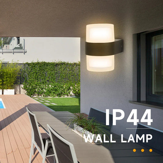 DecorBites™ LED Wall Light: Garden Courtyard Bedroom Home Lamps Waterproof Outdoor Lights