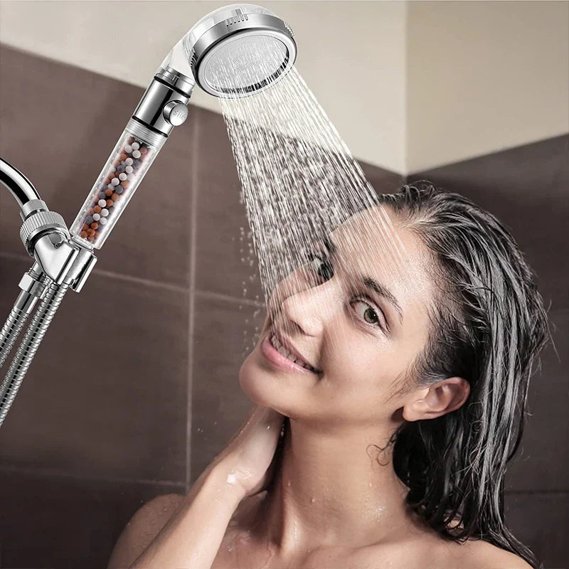DecorBites™ High Pressure Shower Head with 3 Modes and Anion Filter