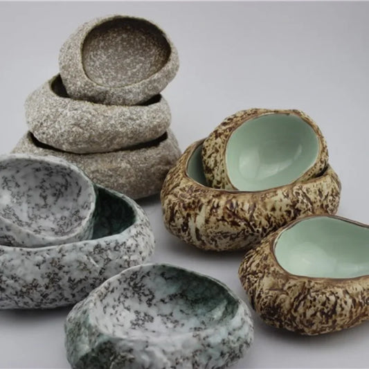 DecorBites™ Ceramic Dessert Sashimi Ice Cream Snack Sushi Plate Dinner Serving Fruit Tray