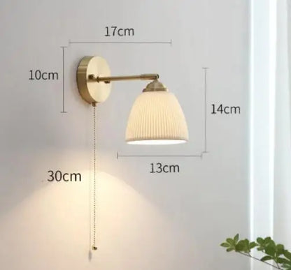 DecorBites™ LED Wall Lamp with Knob Switch, 4W Home Lighting