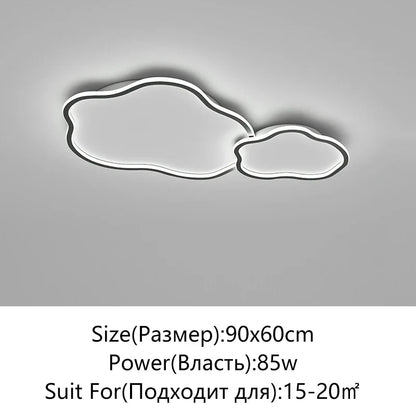 DecorBites™ LED Ceiling Light: Minimalist Home Lighting Fixture for Living Room, Bedroom, Kitchen