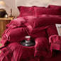 Luxury Gold Velvet Lace Duvet Bedding Set by Decobites, Cozy Furry Winter Collection