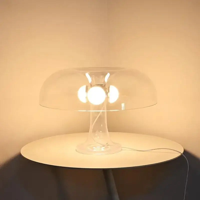 DecorBites™ New Led Mushroom Table Lamp for Hotel Bedroom Bedside Living Room Decoration Lighting Modern Minimalist