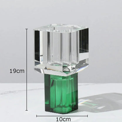 Jarrón de cristal transparente DecorBites™ para plantas en maceta y arreglos florales