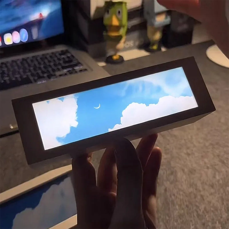 DecorBites™ Cloud Night Light: Rechargeable, Customizable, and Creative Bedroom Decor