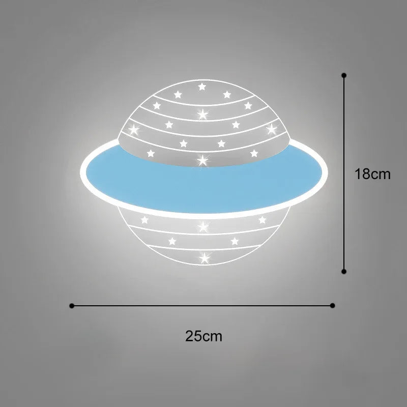 DecorBites™ Kids' Room Cartoon Wall Lamp: Cute LED Lighting for Bedroom, Aisle, Bedside