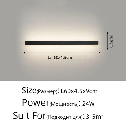 DecorBites™ Acrylic LED Wall Lamps with Hooks for Bedroom Shelves & Background Wall Decor