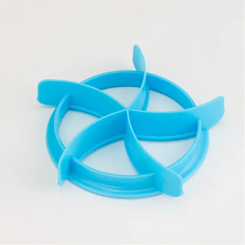 DecorBites™ Circular Oval Bread Molds Fan Shaped Dough Press Baking Tool