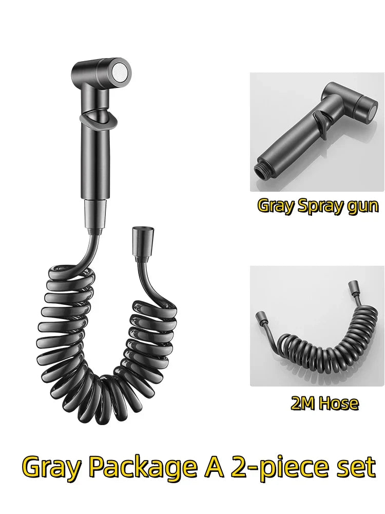 DecorBites™ High Pressure Handheld Bidet Sprayer Set for Bathroom Hygiene and Cleaning