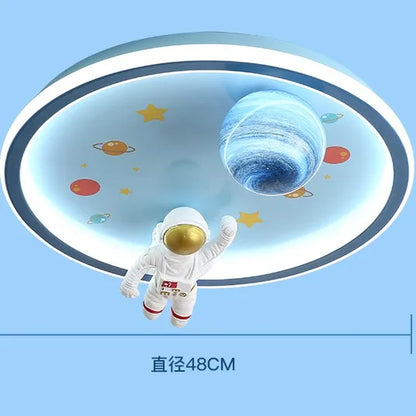 Lámparas de techo LED DecorBites™ con diseño de astronauta: Estilo nórdico para habitaciones infantiles, estudios y decoración de restaurantes.