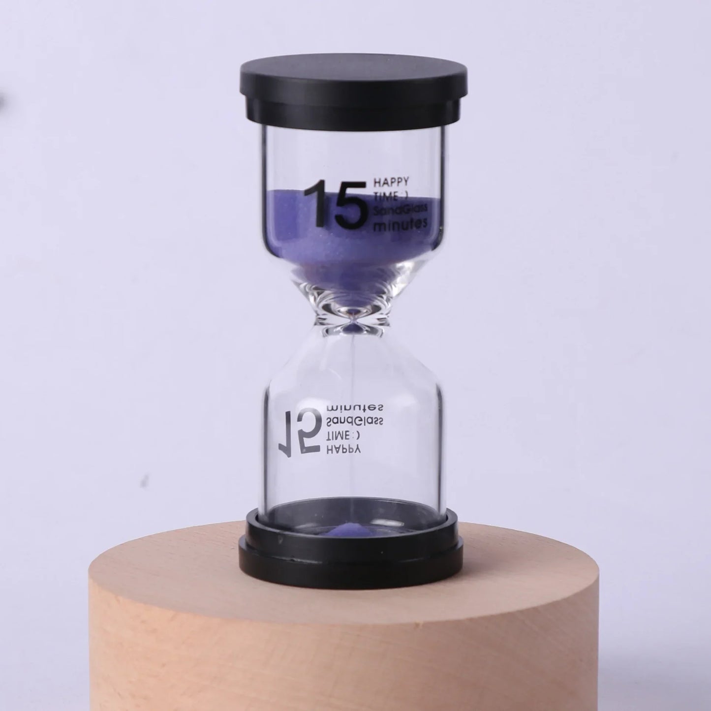 ساعة رملية للأطفال من ديكوربايتس™، 30 دقيقة، لأداء الواجبات المنزلية وتنظيف الأسنان، 7 ألوان