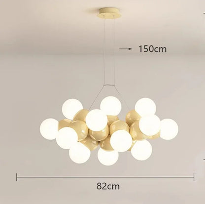 DecorBites™ Elegant Chandelier Dining Room Pendant Light Fixture Ceiling Lamps