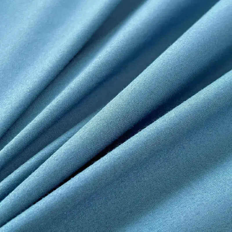 DecorBites™ Solid Color Brush Fabric Bedding Set - 4 Pieces