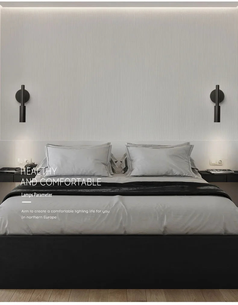 Lámpara de techo y pared LED DecorBites™: Moderna, elegante, perfecta para el dormitorio de los niños.