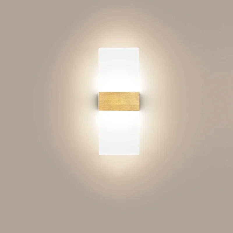 DecorBites™ LED Wall Light: Modern Indoor Lamp for Bedroom, Living Room, Kitchen, Corridor