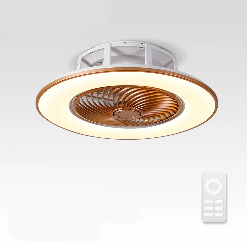 DecorBites™ LED Remote Control Chandelier Ceiling Fan Light for Bedroom Living Room