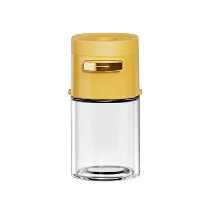 DecorBites™ Glass Spice Dispenser Salt Shaker Sealed Spice Container Peppers Jar