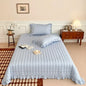 Decobites Lyocell Flower Embroidery Bedspread Set