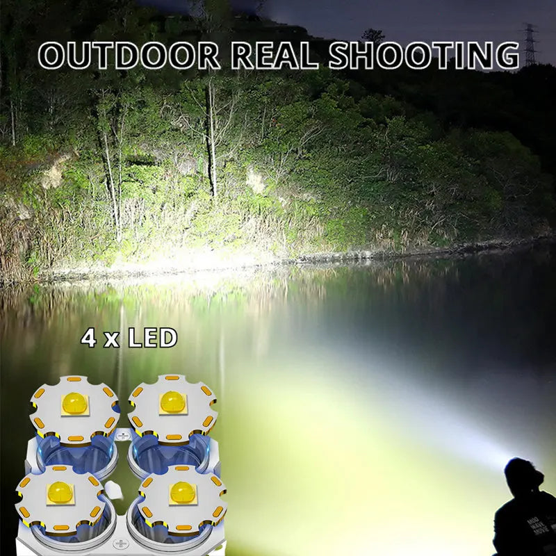 Rechargeable LED Flashlight