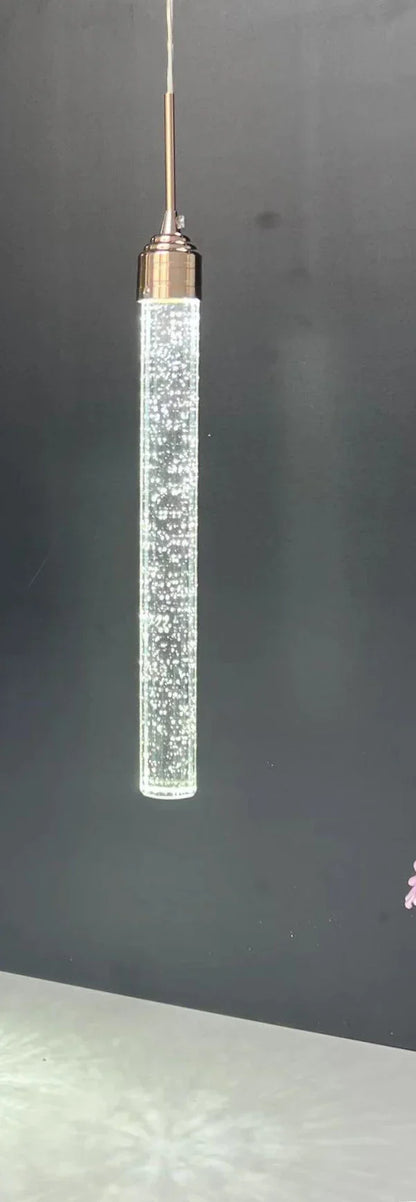 Lámpara colgante LED de cristal DecorBites™ para comedor, sala de estar y dormitorio
