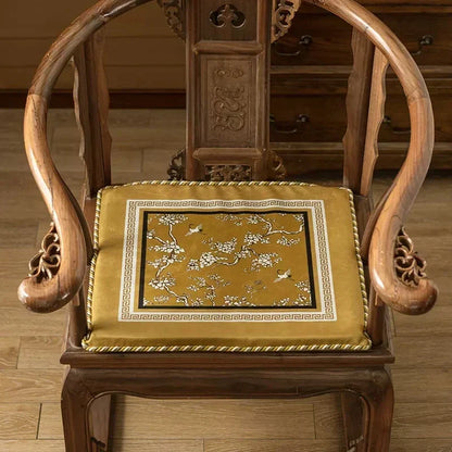 Funda de almohada lumbar DecorBites™ con diseño de grullas, pájaros y ramas, 30 x 50 cm