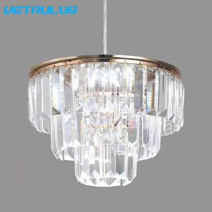 Lámpara colgante LED de cristal DecorBites™ para isla de cocina, sala de estar, comedor o araña