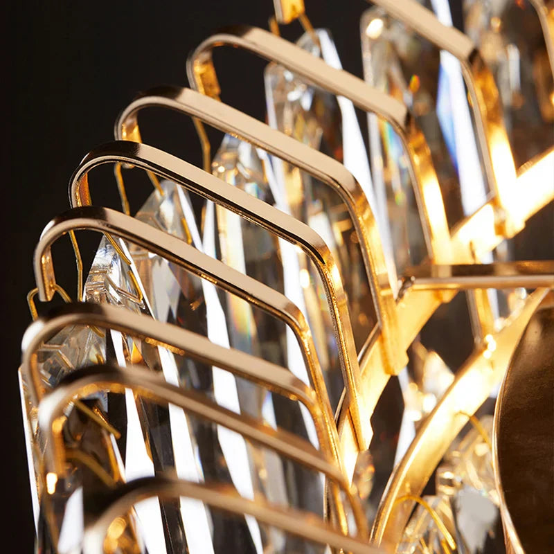Gold Crystal Luxury Fixture