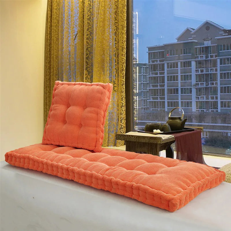 DecorBites™ Indoor Bench Seat Cushion for Backrest Chair Sofa - Thick and Long Pad