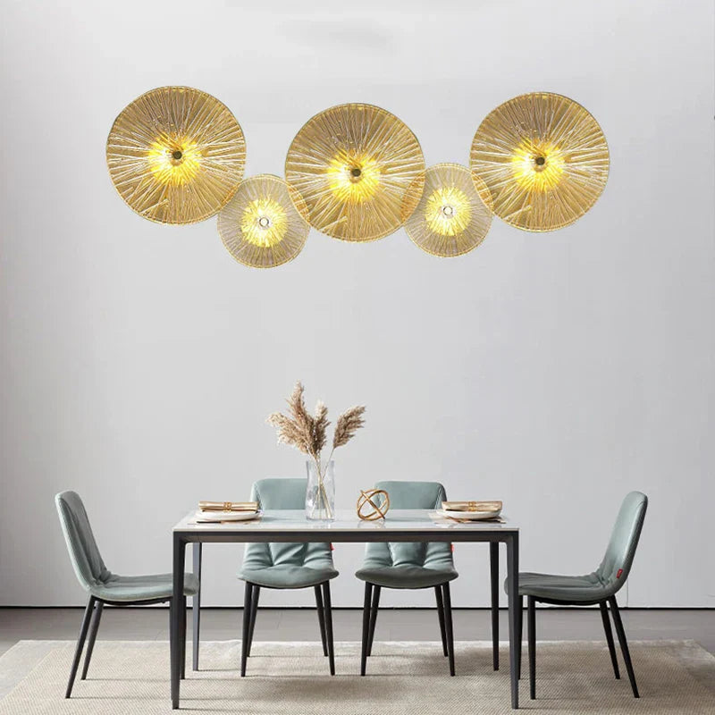 DecorBites™ Crystal Wall Lamp for TV Background Bedroom LED Sconces- Living Room Aisle.