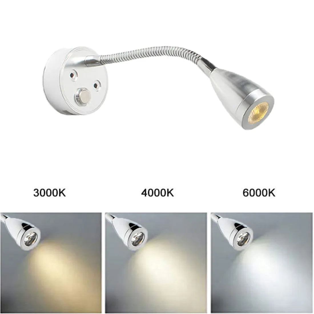 Luces LED DecorBites™ con cargador USB e interruptor de control táctil para vehículos