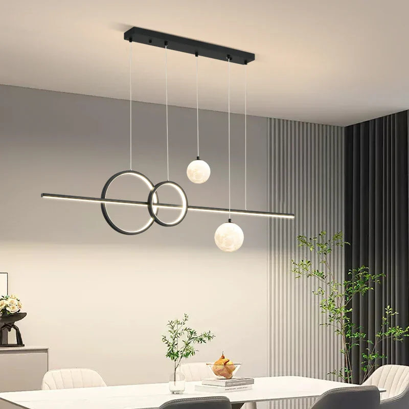 DecorBites™ LED Pendant Lights for Dining Room & Kitchen - Modern Chandelier Lighting