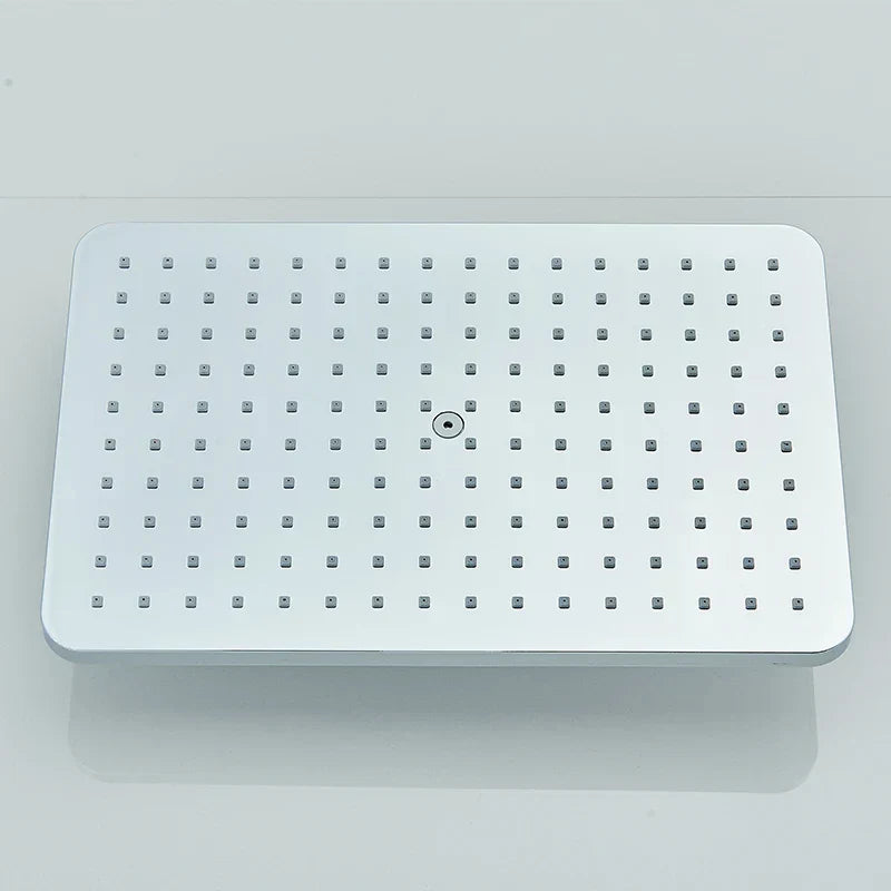 DecorBites™ Large Flow Ceiling Shower Head | 360 Rotation | High Pressure Rainfall