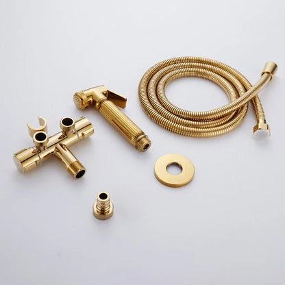 DecorBites™ Bidet Faucet Wall Brass Handheld Hygienic Shower Head Sprayer Tap