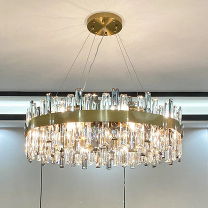 DecorBites™ Crystal Chandelier: Modern Luxury, High-end, Creative Design for Living Room, Bedroom, Kitchen