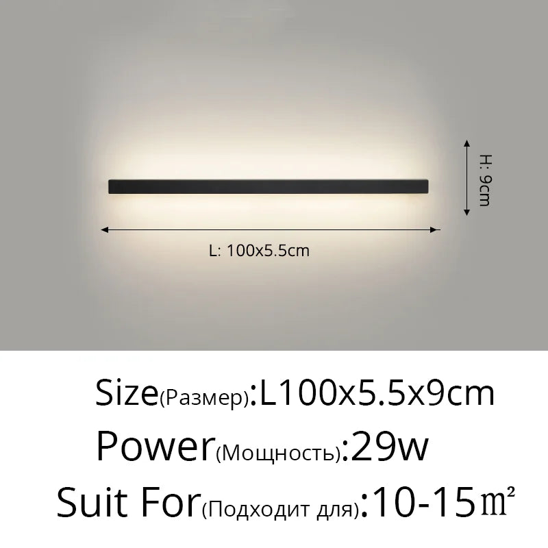 DecorBites™ Acrylic LED Wall Lamps with Hooks for Bedroom Shelves & Background Wall Decor