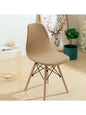 Decobites Waterproof Eames Chair Cover - Stretch Solid Color Seat Case, Removable Office Protector